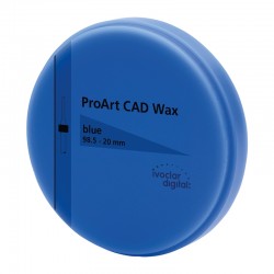 ProArt CAD Wax Disc blue 98.5-20mm/1 Ivoclar Digital
