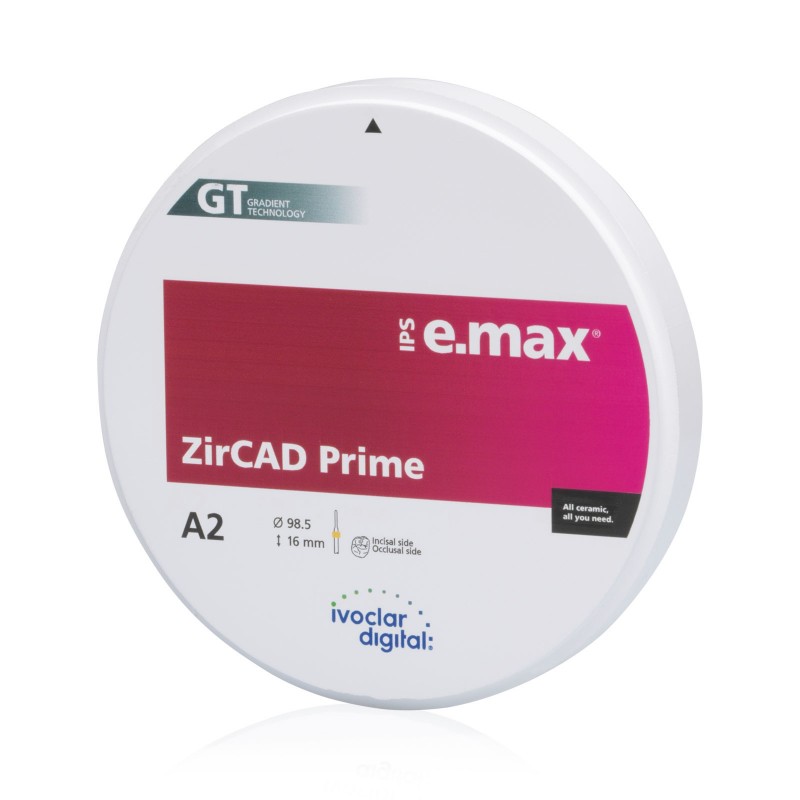 DISC e.max ZirCAD Prime 98.5 x 16mm Ivoclar Vivadent