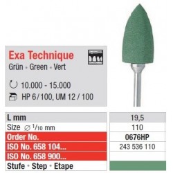 Polipanti Acrilate Exa Technique HP Verde - 6 buc. 