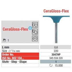 Freze CeraGloss-Flex HP blue - Disc 3047 HP