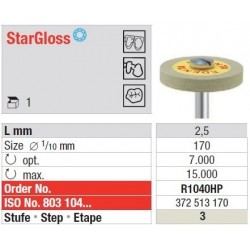 Freze StarGloss HP - grey - wheel  R104 0HP