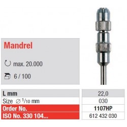 Freze Occlupol Mandrel  1107 HP-100