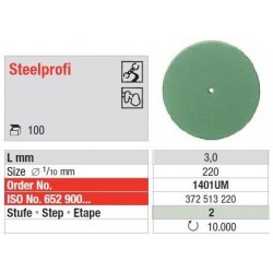Polipanti CrCo Nemontati Steelprofi Verzi - 100 buc. 