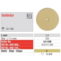 Freze GoldStar unmounted - yellow  1811 UM-100