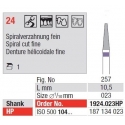 Freze TC Cutter Spiral Cut Fine 24