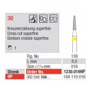 Freze TC Cutter Cross Cut Superfina 30