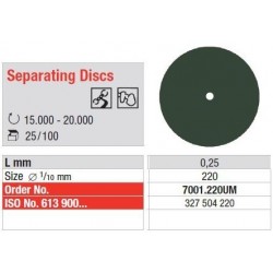 Discuri Separatoare Verzi - 25 buc.