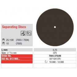 Discuri Separatoare Maro - 25 buc.