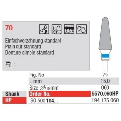 Freze TC Cutter Plain Cut Standard 70 