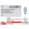 Freze TC Cutter Plain Cut Standard 70  