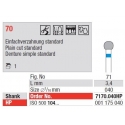 Freze TC Cutter Plain Cut Standard 70  