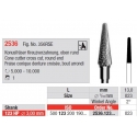 Freze Cone cutter cross cut Round end - HP short 2536  123 023