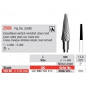 Freze Cone cutter plain cut Round end - HP short 2566  103 023