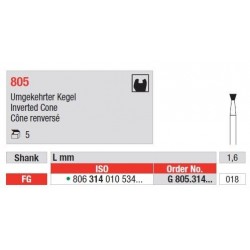 Freze Diamant Con Inversat FG 805 - 5 buc. 