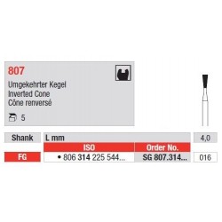Freze Diamant Con Inversat FG 807 - 5 buc. 