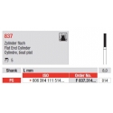 Freze Diamant Cilindru cu Cap Plat FG 837 - 5 buc. 