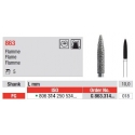 Freze Diamant Cap Flacara FG 863 - 5 buc.