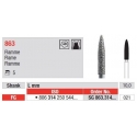 Freze Diamant Cap Flacara FG 863 - 5 buc.