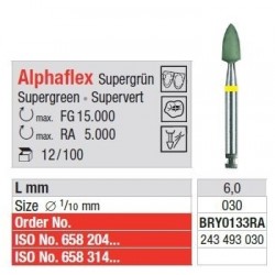Polipanti Aliaje Pretioase Alphaflex RA Super Verde - 100 bucati