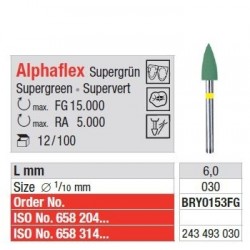 Polipanti Aliaje Pretioase Alphaflex FG Super Verde - 100 bucati