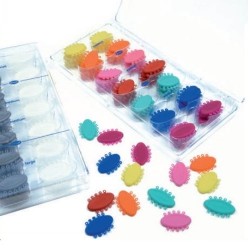 Mini Module elastice colorate Kit 840 inele/84 mini-module Leone