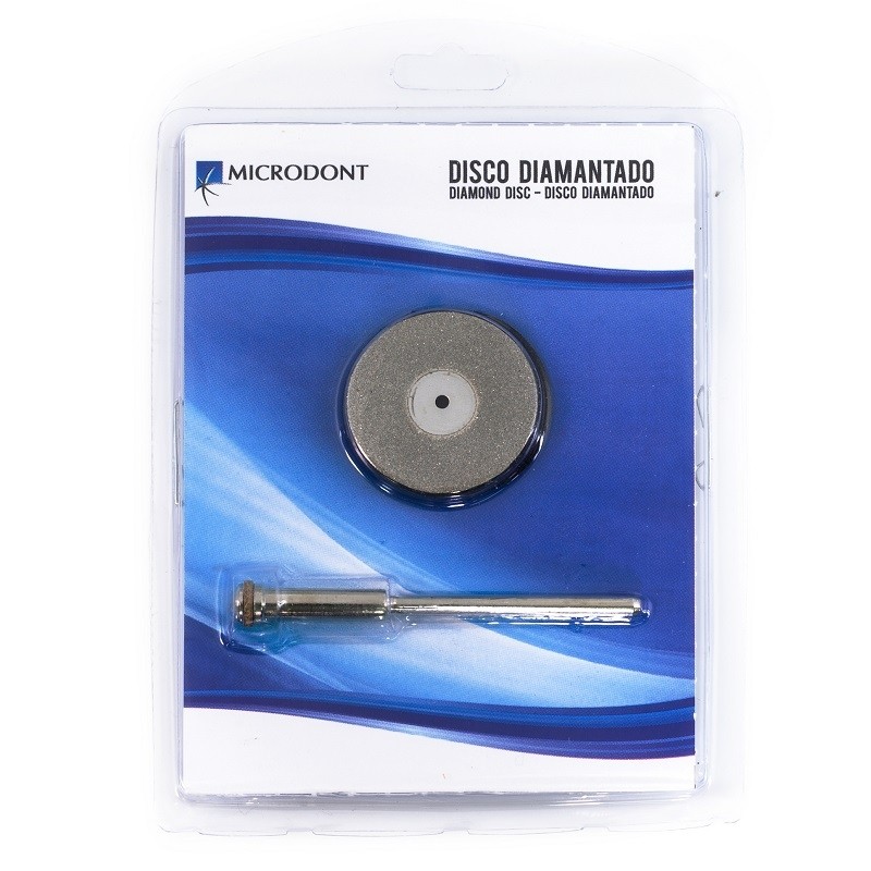 Disc diamantat 2 Fete  set 1 disc + 1 mandrina Microdont