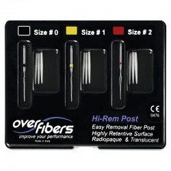 Starter Kit 0-1-2 pivoti fibra sticla Hi-Rem Prosthetic Overfibers