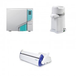 Pachet promo autoclav clasa B 23L WS + Distilator apa D10 + Sigilator pungi Selin Dr.Mayer