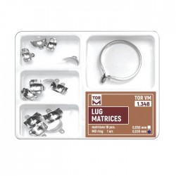 Matrici subgingivale Lug Kit asortat 18 bucati 0.035mm + 1 MD ring TorVM
