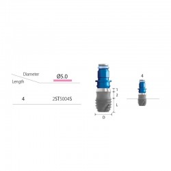 Implant SHR D5.0 L4 No Mount Inno