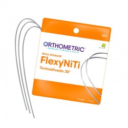 Arcuri rotunde termice superior FlexyNiTi Orthometric