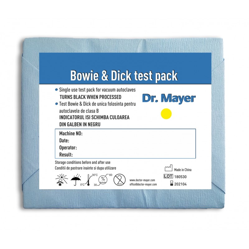 Pachet Promo 5 x Test control Bowie & Dick Dr.Mayer