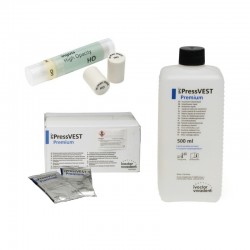 Pachet promo e.max press HO + Pressvest Premium Liquid 0.5l + Pressvest Premium Powder 2.5kg Ivoclar