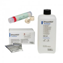 Pachet promo e.max press MO + Pressvest Premium Liquid 0.5l + Pressvest Premium Powder 2.5kg Ivoclar