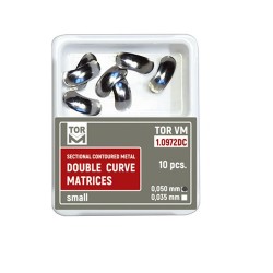 Matrici metalice sectionale conturate dublu curbate small 0.050mm TorVM