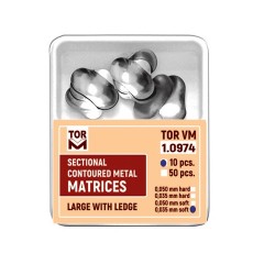 Matrici sectionale 0.050mm large cu bordura soft 50 bucati TorVM