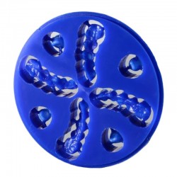 Disc ceara albastru sisteme CAD-CAM 98 x 18mm Huge