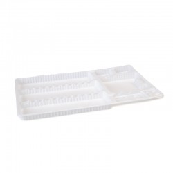Tavite plastic mari albe 4 x 100 bucati Dr.Mayer