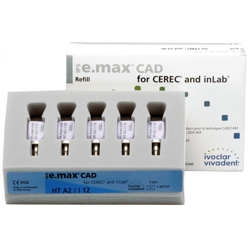 IPS e.max CAD CEREC/InLab HT I12 5 blocuri Ivoclar Vivadent