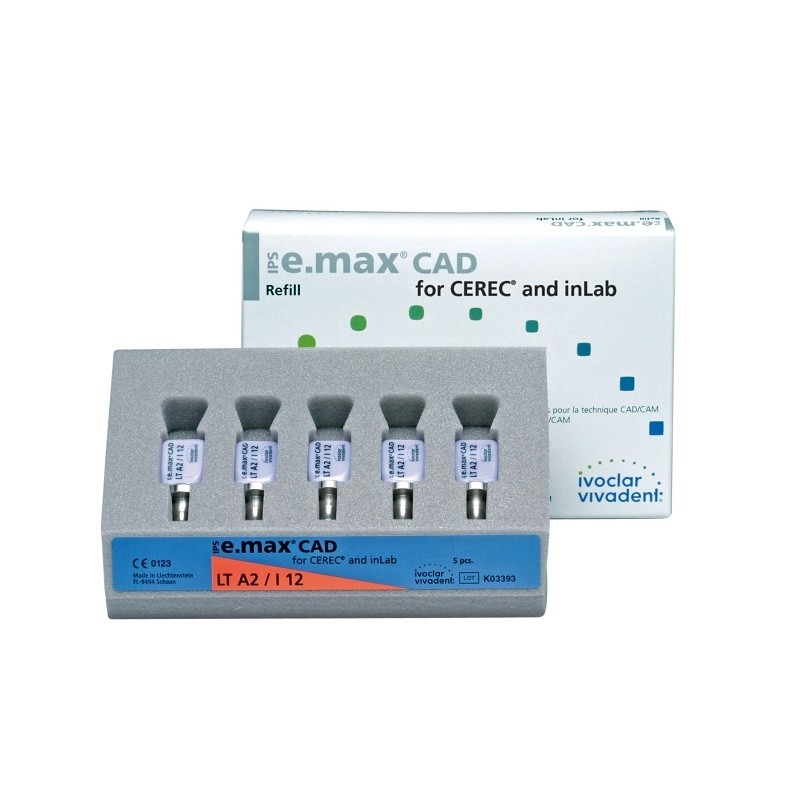 IPS e.max CAD CEREC/InLab LT I12 5 blocuri Ivoclar