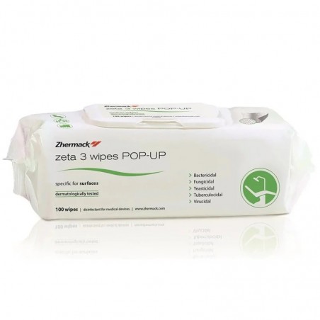 Servetele dezinfectante ZETA 3 Pop-Up refill 100 bucati Zhermack