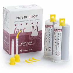 Estesil H2Top EHF Extra High Flowability Gun Mix 1:1 Fast 2 x 50ml Tokuyama