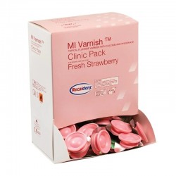 GC MI Varnish Clinic Strawberry 100 unidoze