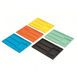 Tavita plastic unica folosinta 50bucati/cutie Larident