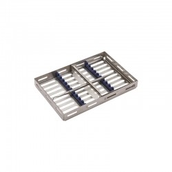 Caseta instrumente medie inox Larident