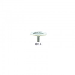Perie lustru alba montata Soft 14mm Song Young