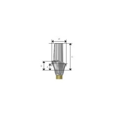 Bont angulat 15° cimentabil TiDesign EV D4.0 (XS) PrimeTaper Dentsply