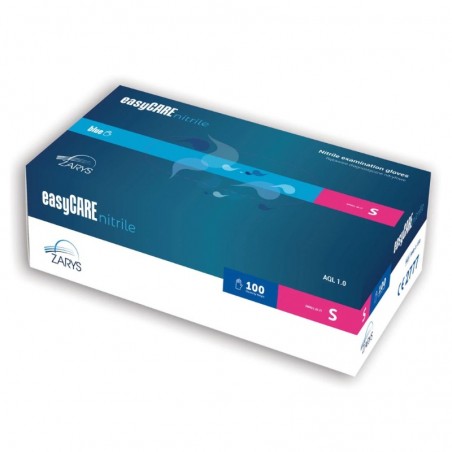 Manusi examinare Nitril Blue Nepudrate Marimea S Easycare 100 bucati