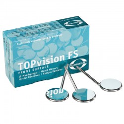 Oglinda dentara plana Nr.4 TOPvision FS crom-titan Hahnenkratt