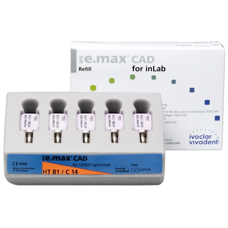 IPS e.max CAD CEREC/InLab HT C14 5 blocuri Ivoclar Vivadent